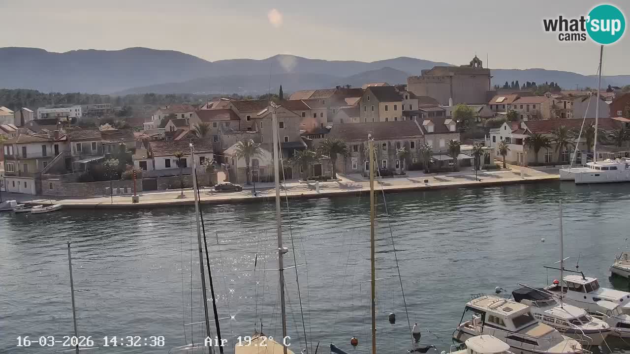 Livecam Vrboska marina | Hvar island | Dalmatia