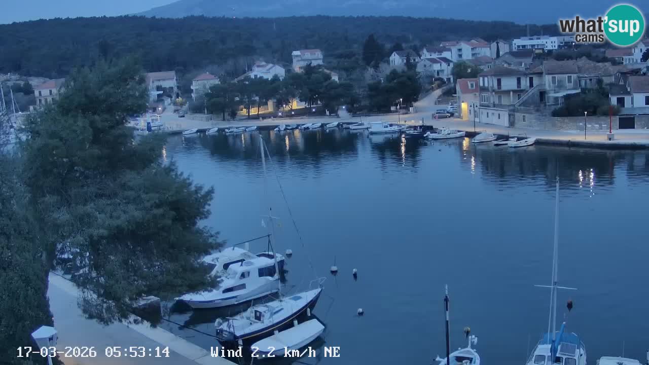 Webcam Hvar Vrboska marina | Dalmazia