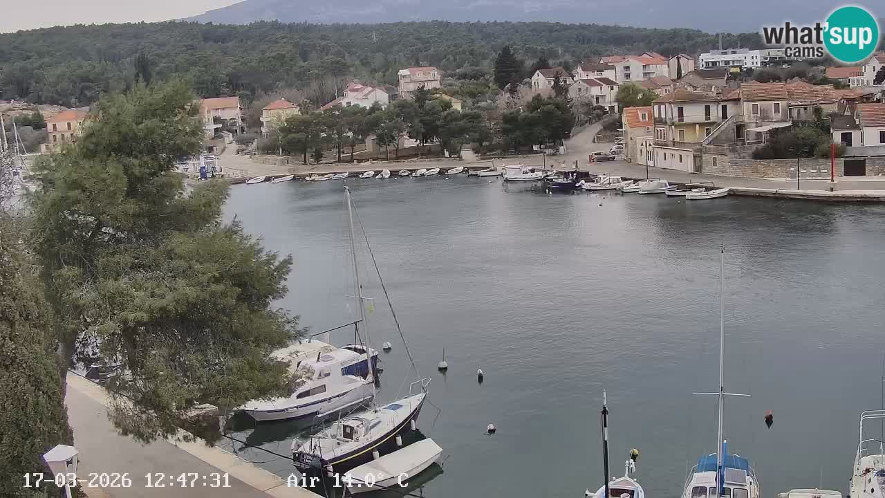 Livecam Vrboska marina | Hvar island | Dalmatia