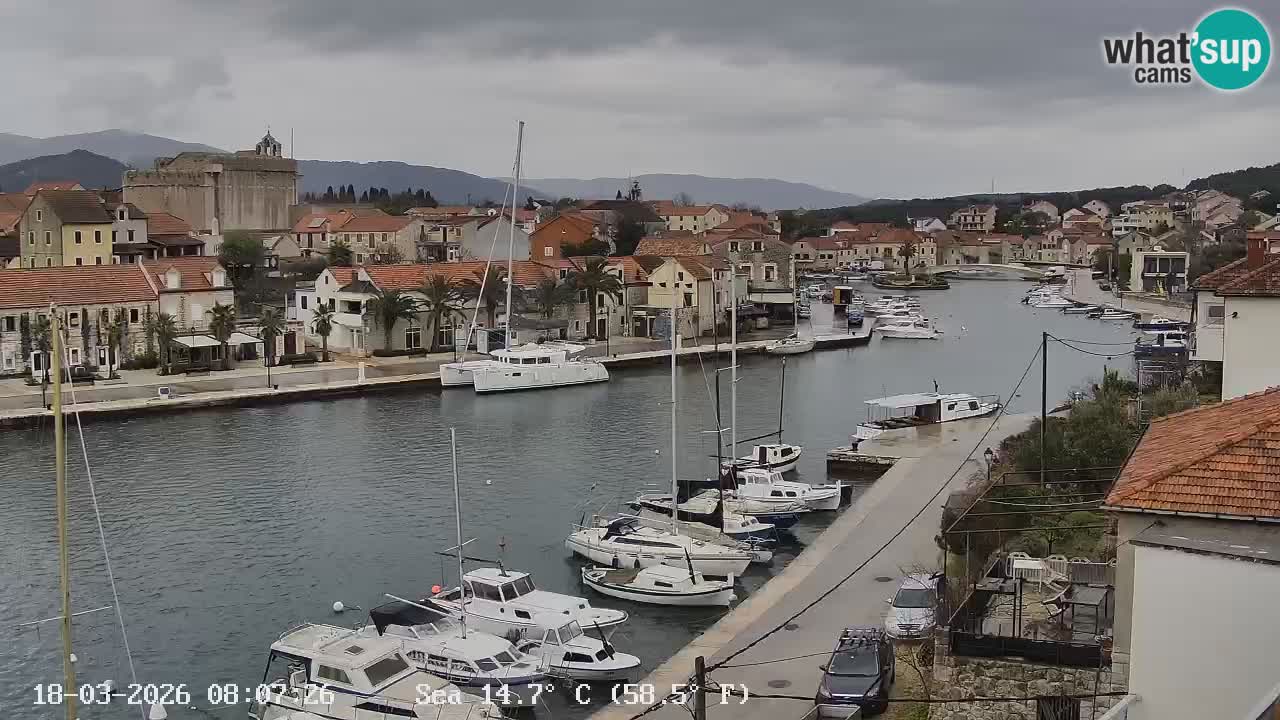 Webcam Vrboska marina | Hvar Insel | Dalmatien