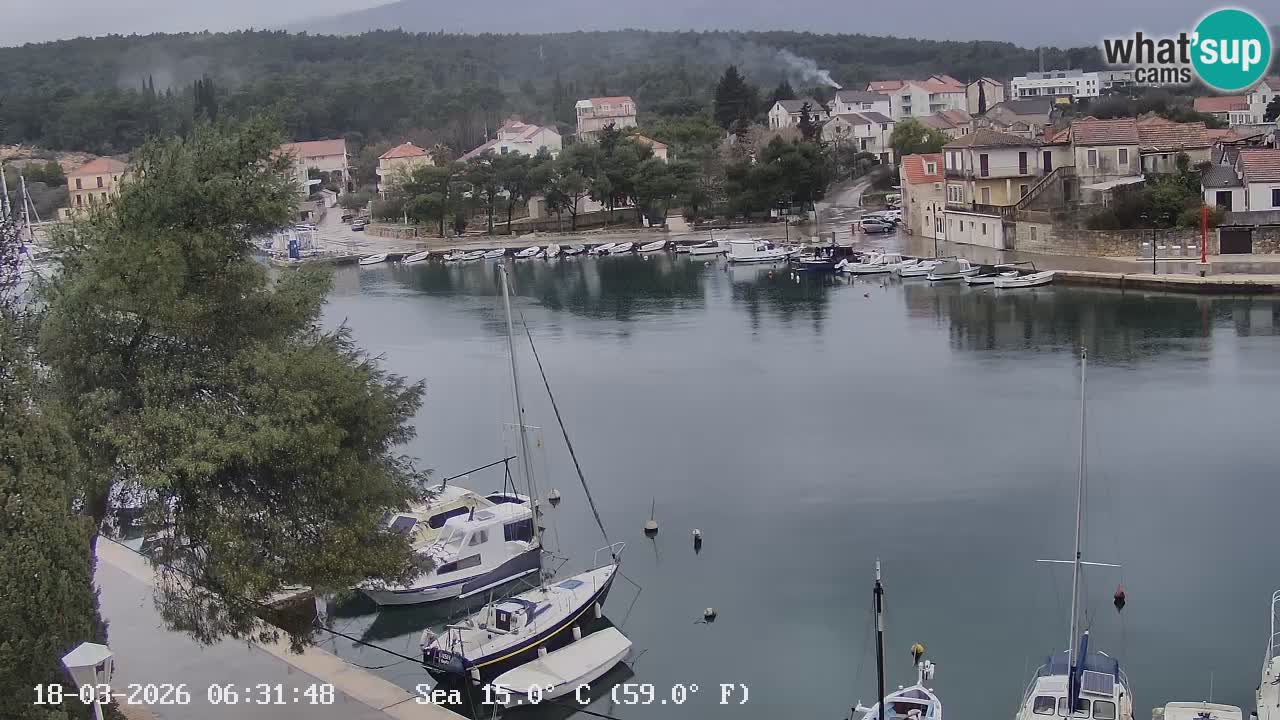 Livecam Vrboska marina | Hvar island | Dalmatia