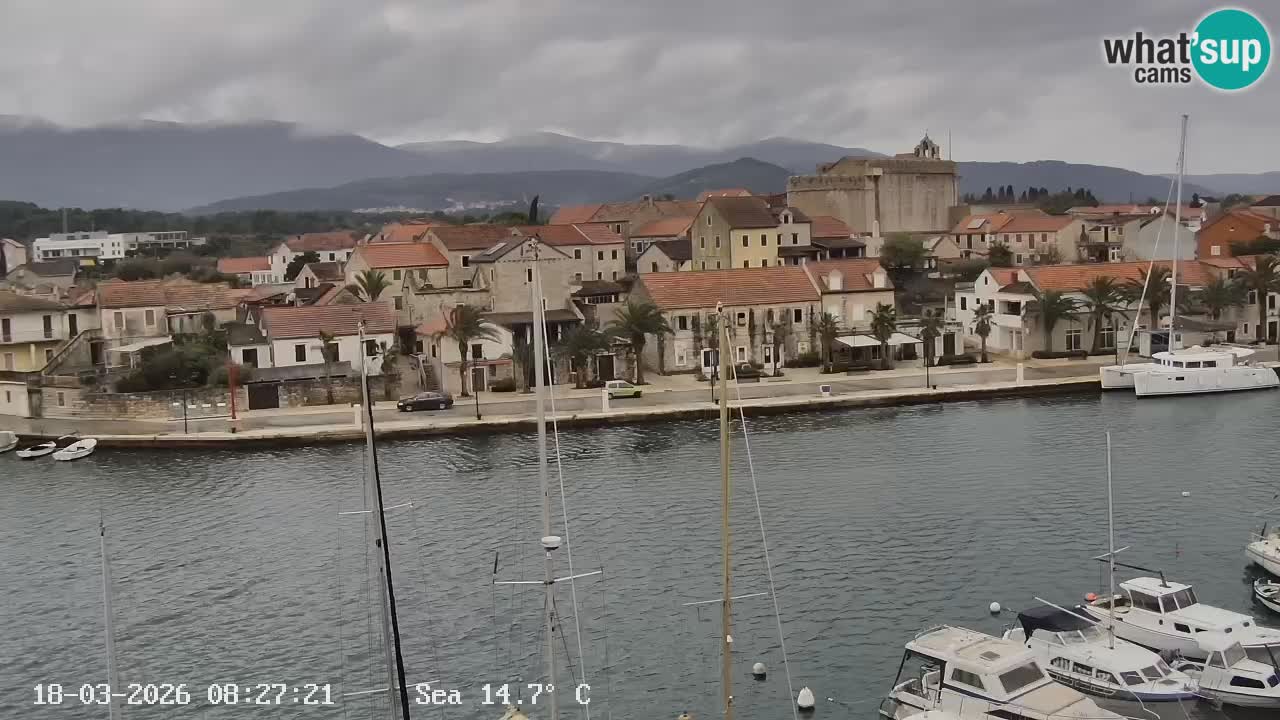 Web kamera Hvar Vrboska marina | otok Hvar | Dalmacija