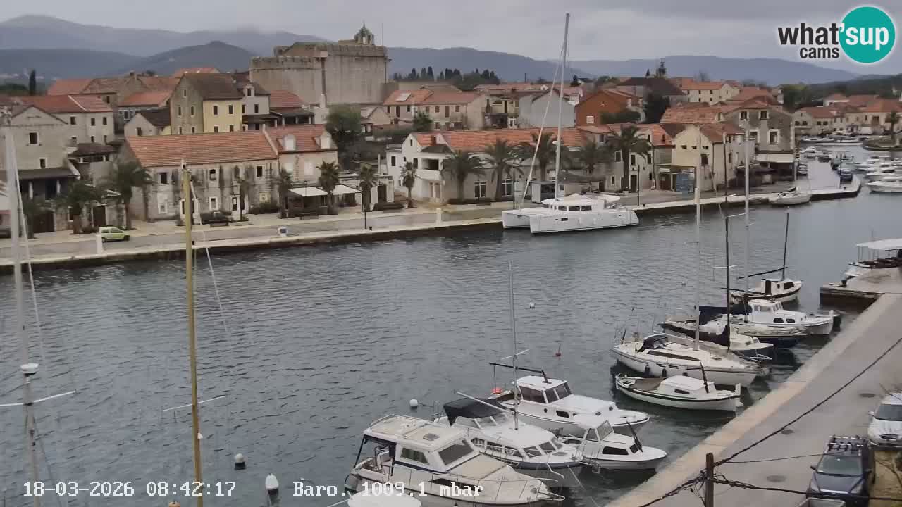 Webcam Vrboska marina | Hvar Insel | Dalmatien
