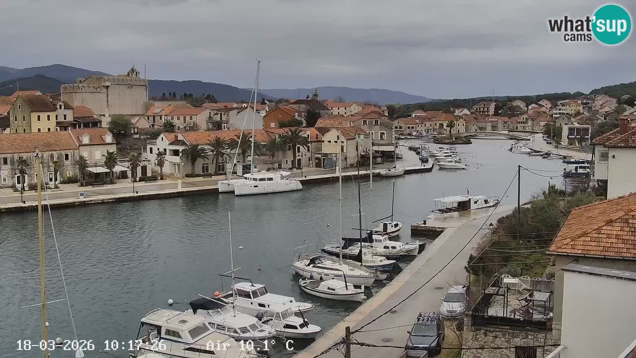 Webcam Hvar Vrboska marina | Dalmazia