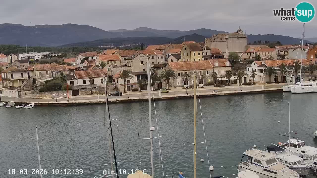 Webcam Hvar Vrboska marina | Dalmazia