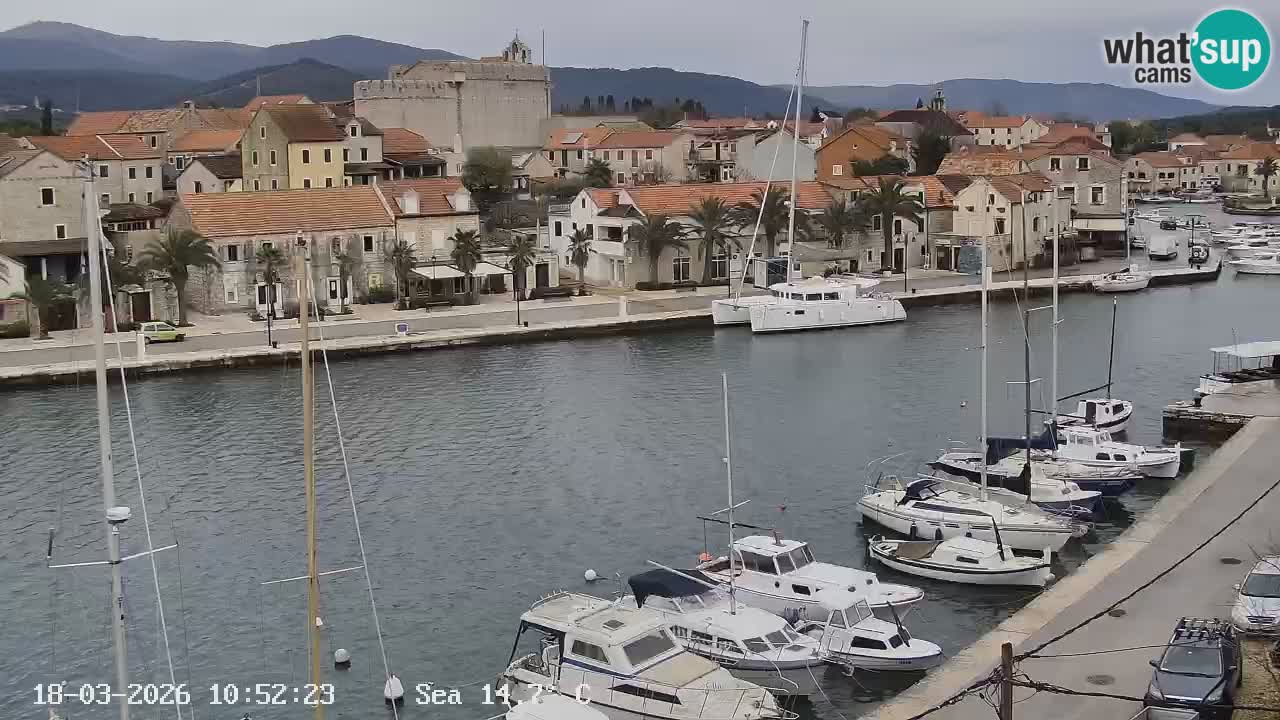 Webcam Vrboska marina | Hvar Insel | Dalmatien
