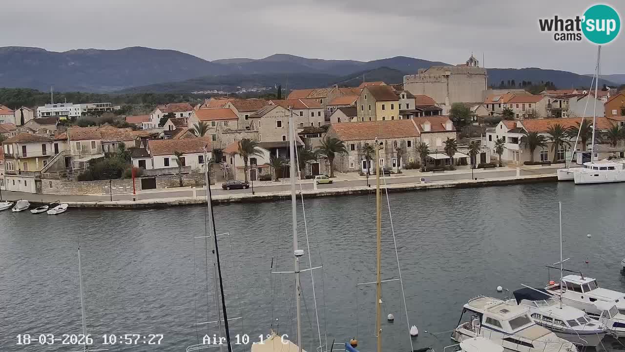Livecam Vrboska marina | Hvar island | Dalmatia