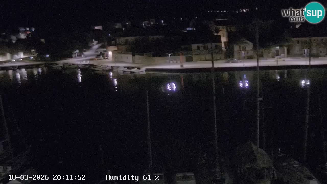 Livecam Vrboska marina | Hvar island | Dalmatia