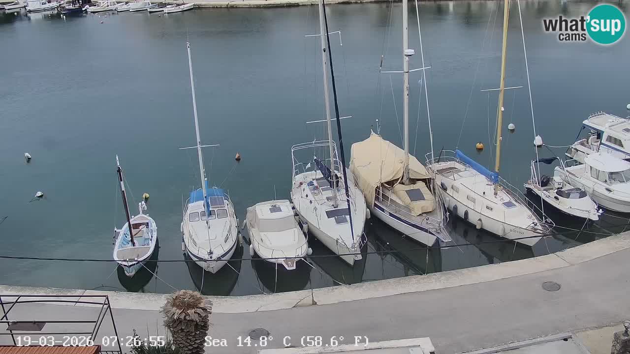 Webcam Hvar Vrboska marina | Dalmazia