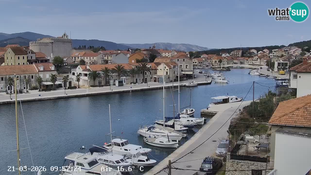 Livecam Vrboska marina | Hvar island | Dalmatia