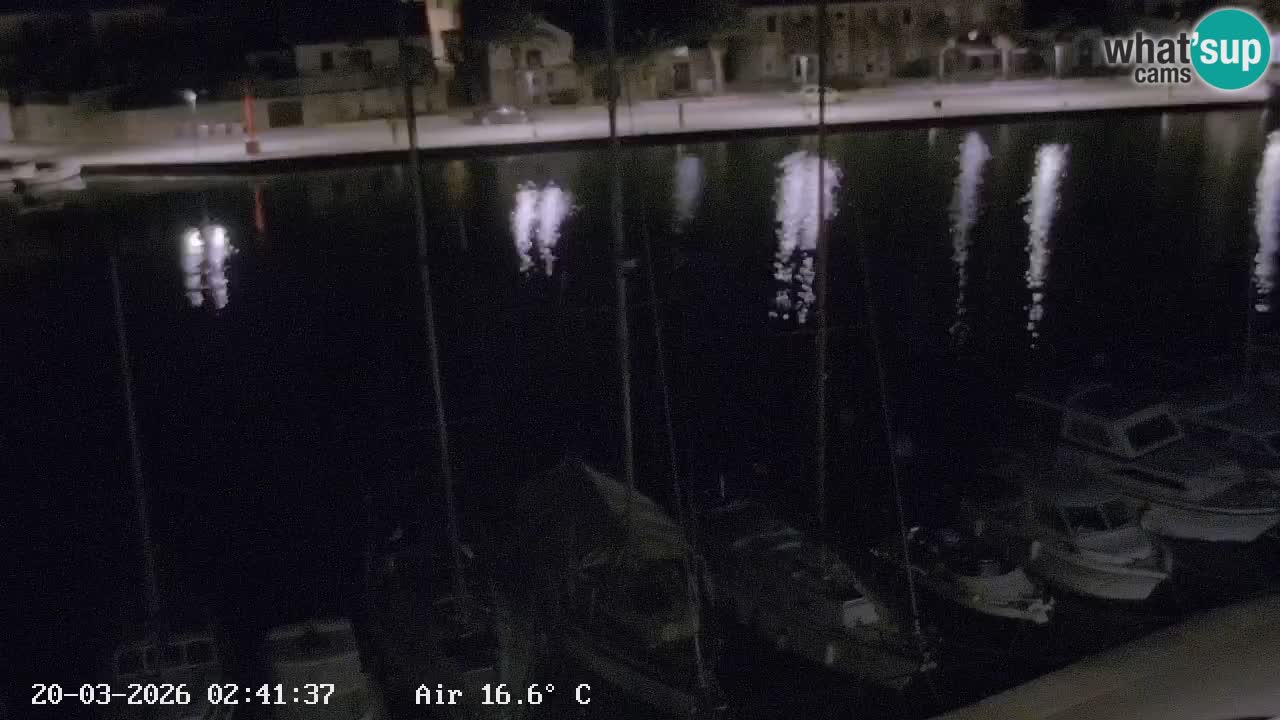 Livecam Vrboska marina | Hvar island | Dalmatia