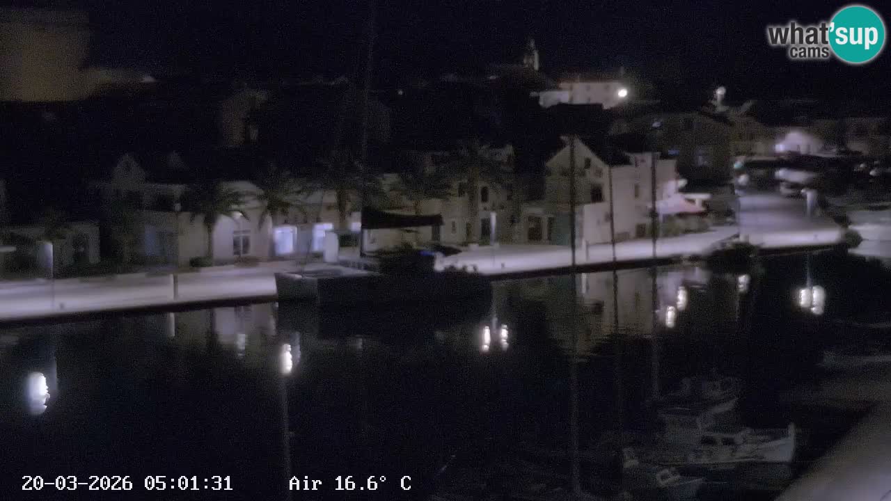 Livecam Vrboska marina | Hvar island | Dalmatia