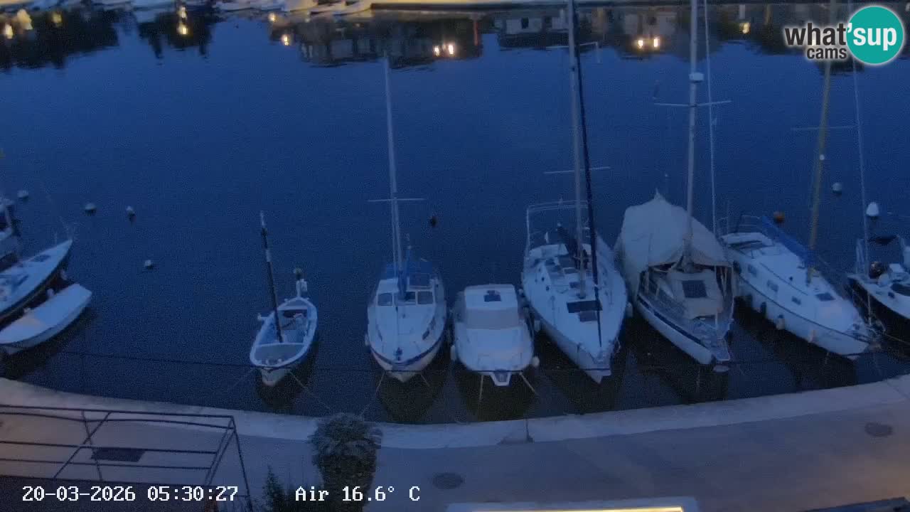 Webcam Vrboska marina | Hvar Insel | Dalmatien