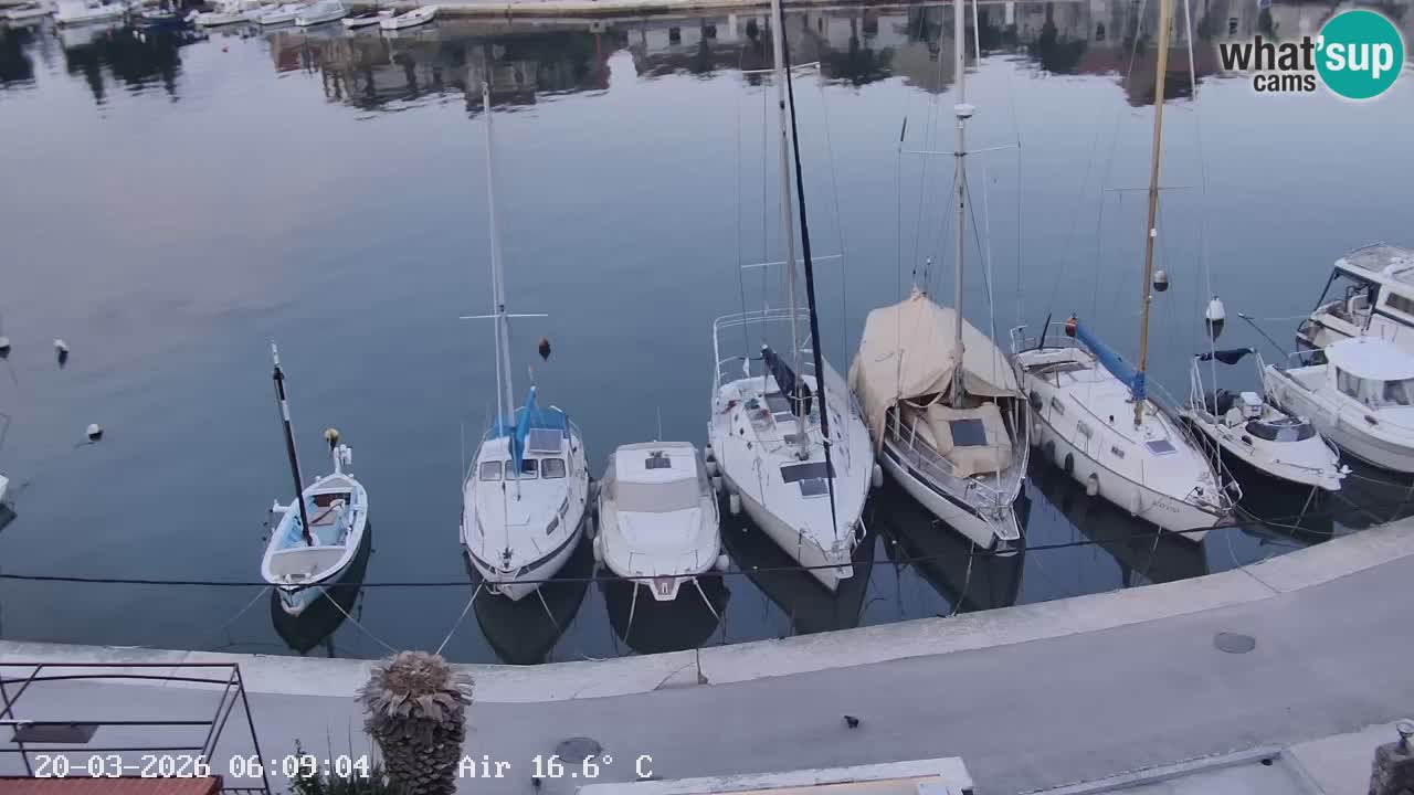 Livecam Hvar Vrboska marina | Île de Hvar | Dalmatia