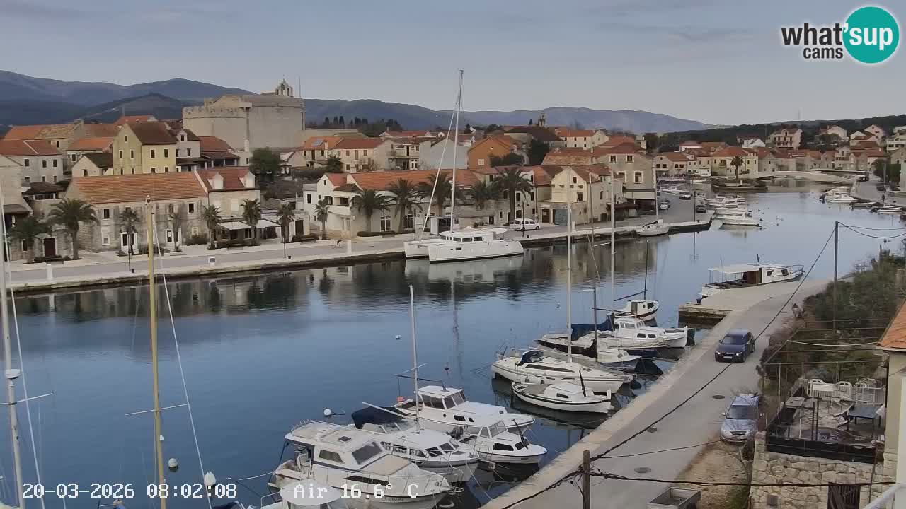 Webcam Vrboska marina | Hvar Insel | Dalmatien