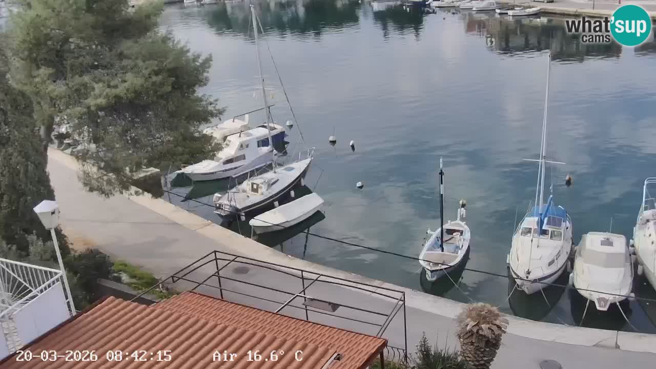 Webcam Vrboska marina | Hvar Insel | Dalmatien