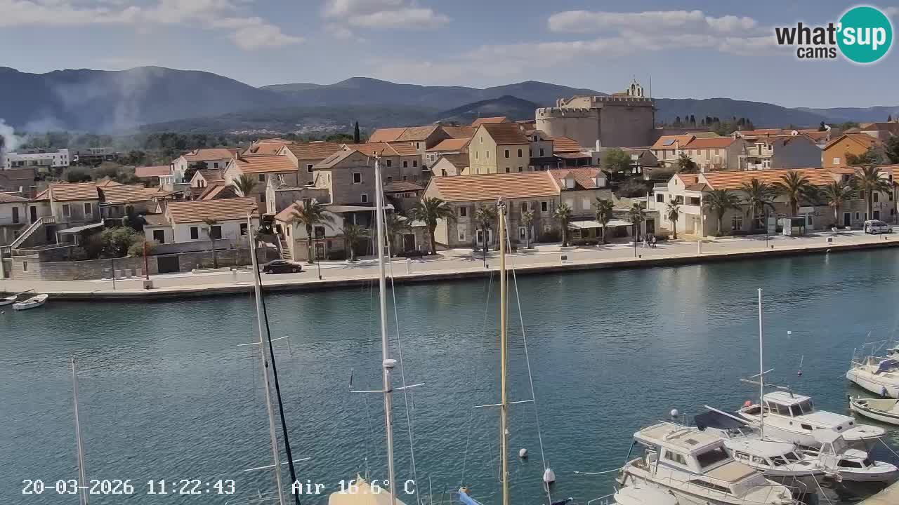 Webcam Hvar Vrboska marina | Dalmazia