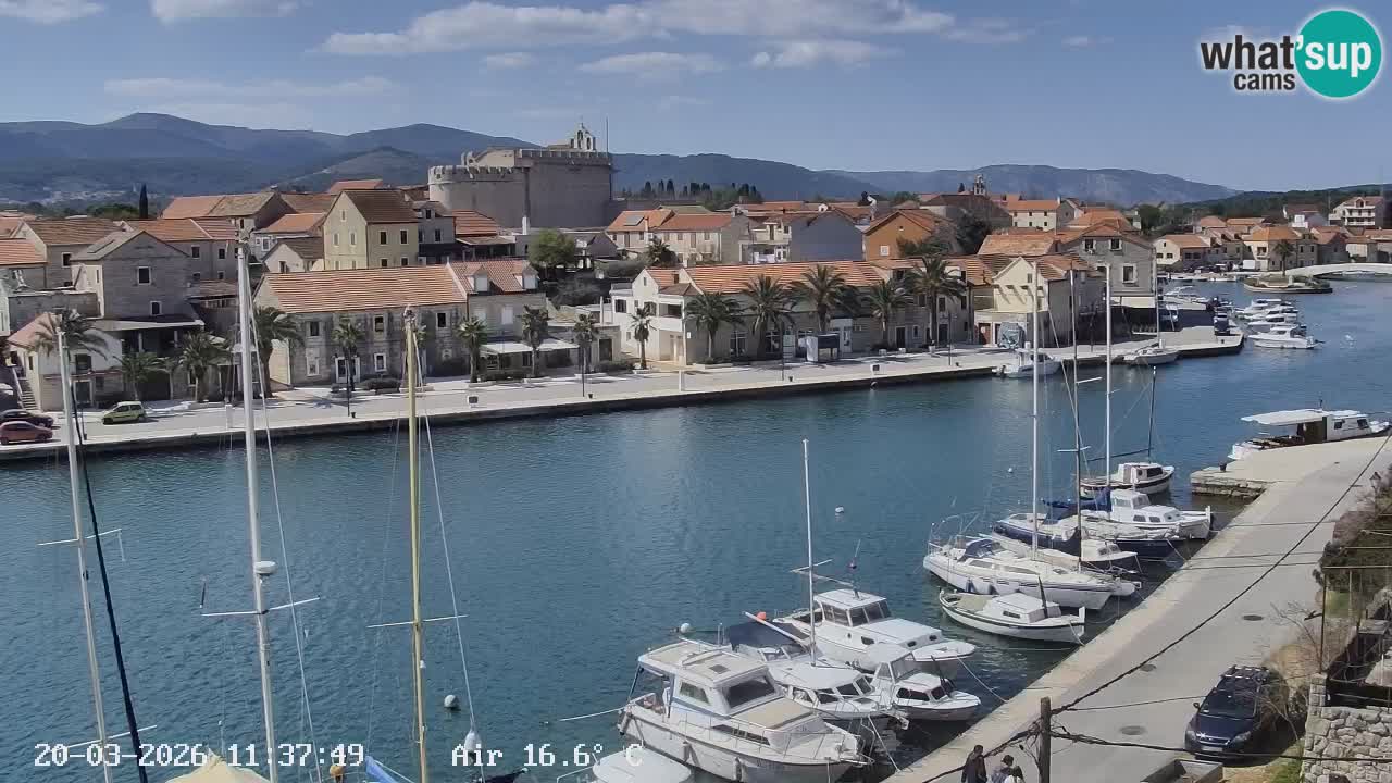 Web kamera Hvar Vrboska marina | otok Hvar | Dalmacija