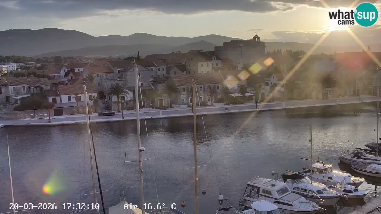 Webcam Vrboska marina | Hvar Insel | Dalmatien