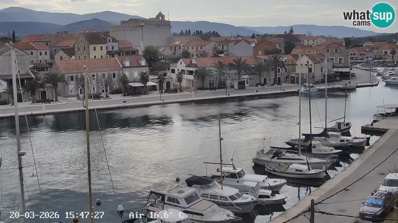 Webcam Vrboska marina | Hvar Insel | Dalmatien