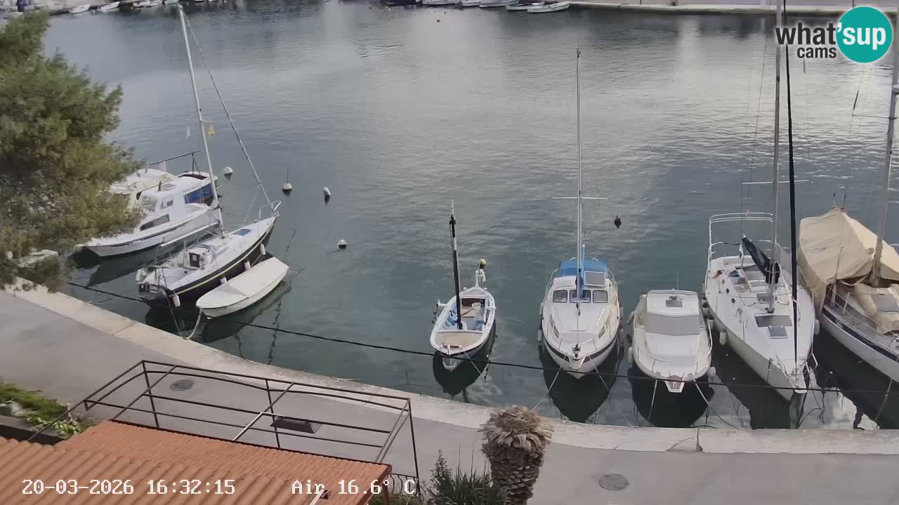 Webcam Hvar Vrboska marina | Dalmazia