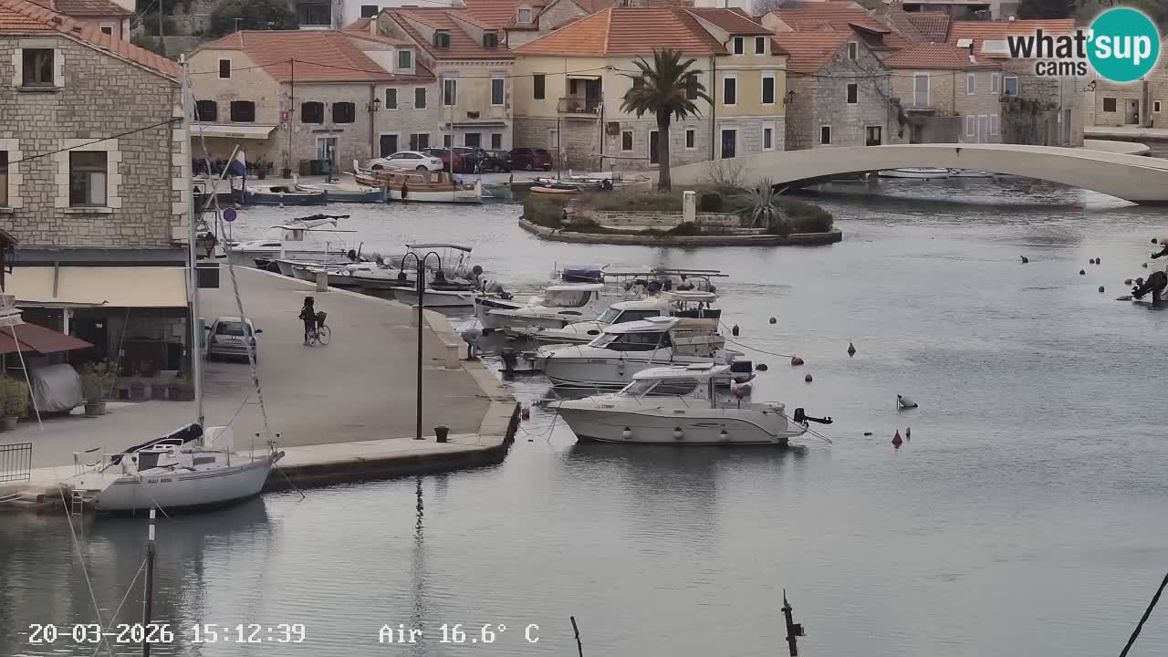 Livecam Vrboska marina | Hvar island | Dalmatia