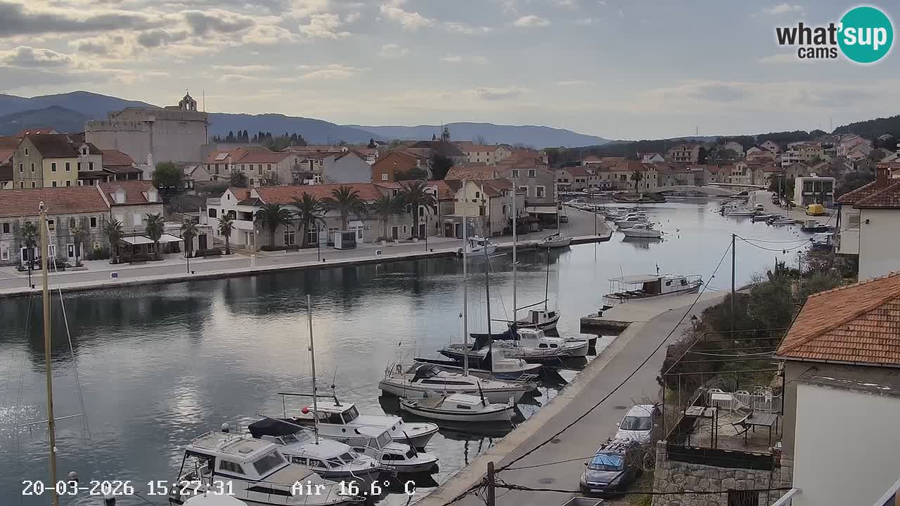 Livecam Hvar Vrboska marina | Île de Hvar | Dalmatia