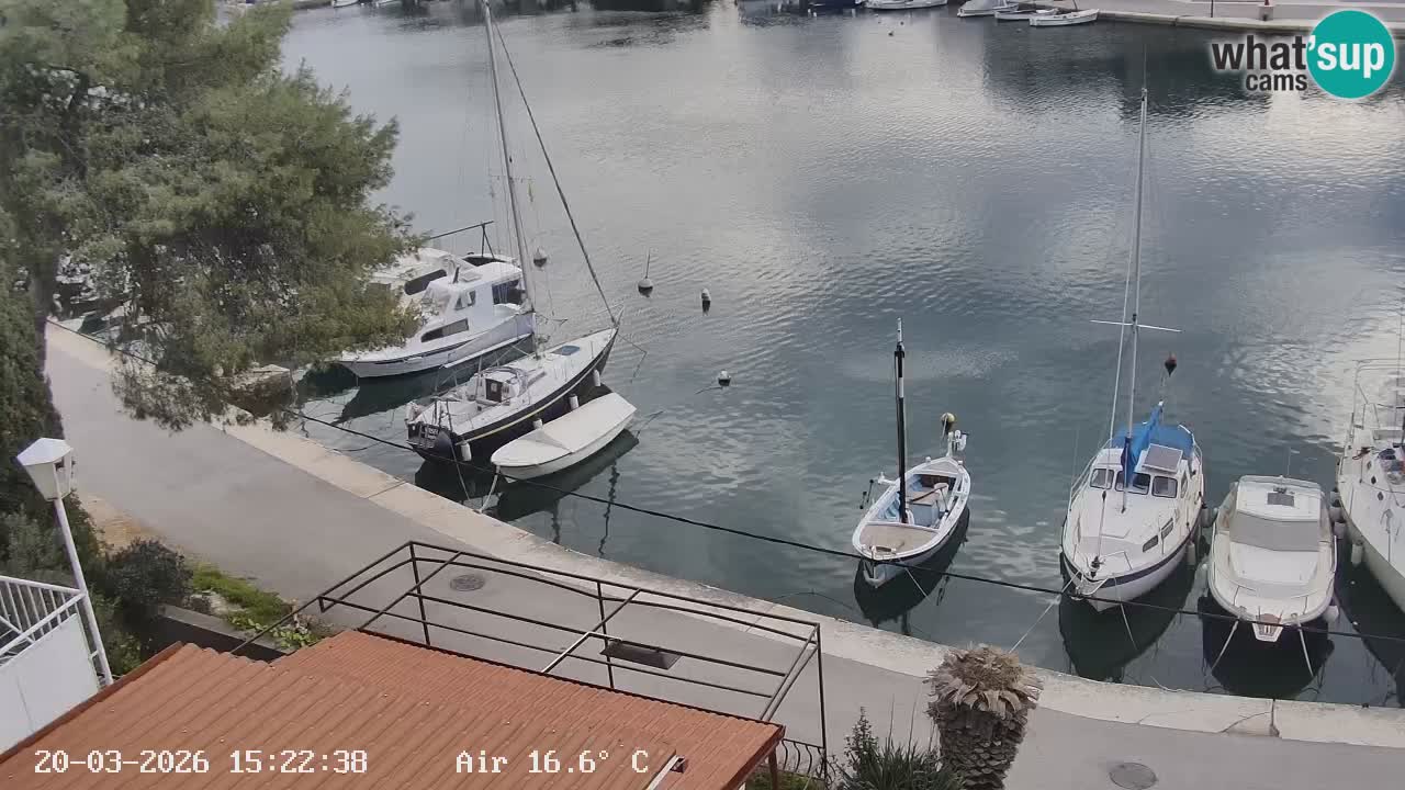 Webcam Hvar Vrboska marina | Dalmazia