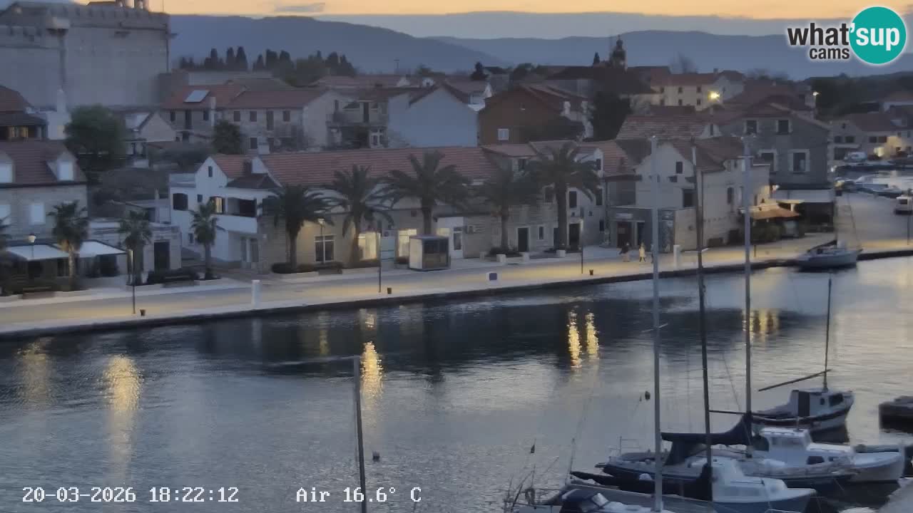Livecam Hvar Vrboska marina | Île de Hvar | Dalmatia