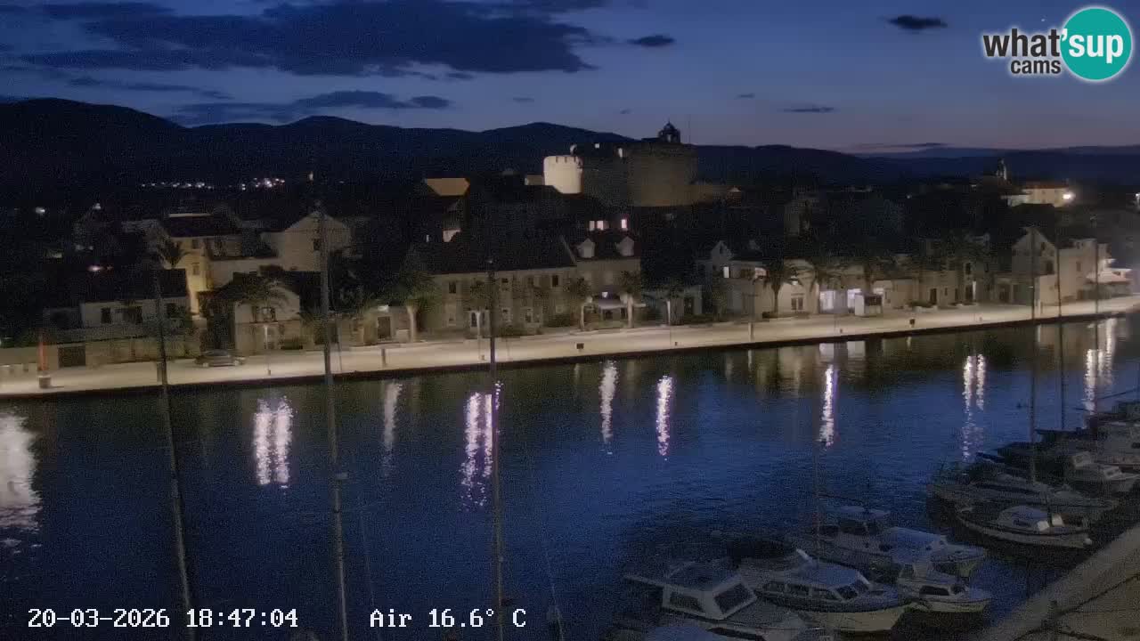 Livecam Hvar Vrboska marina | Île de Hvar | Dalmatia