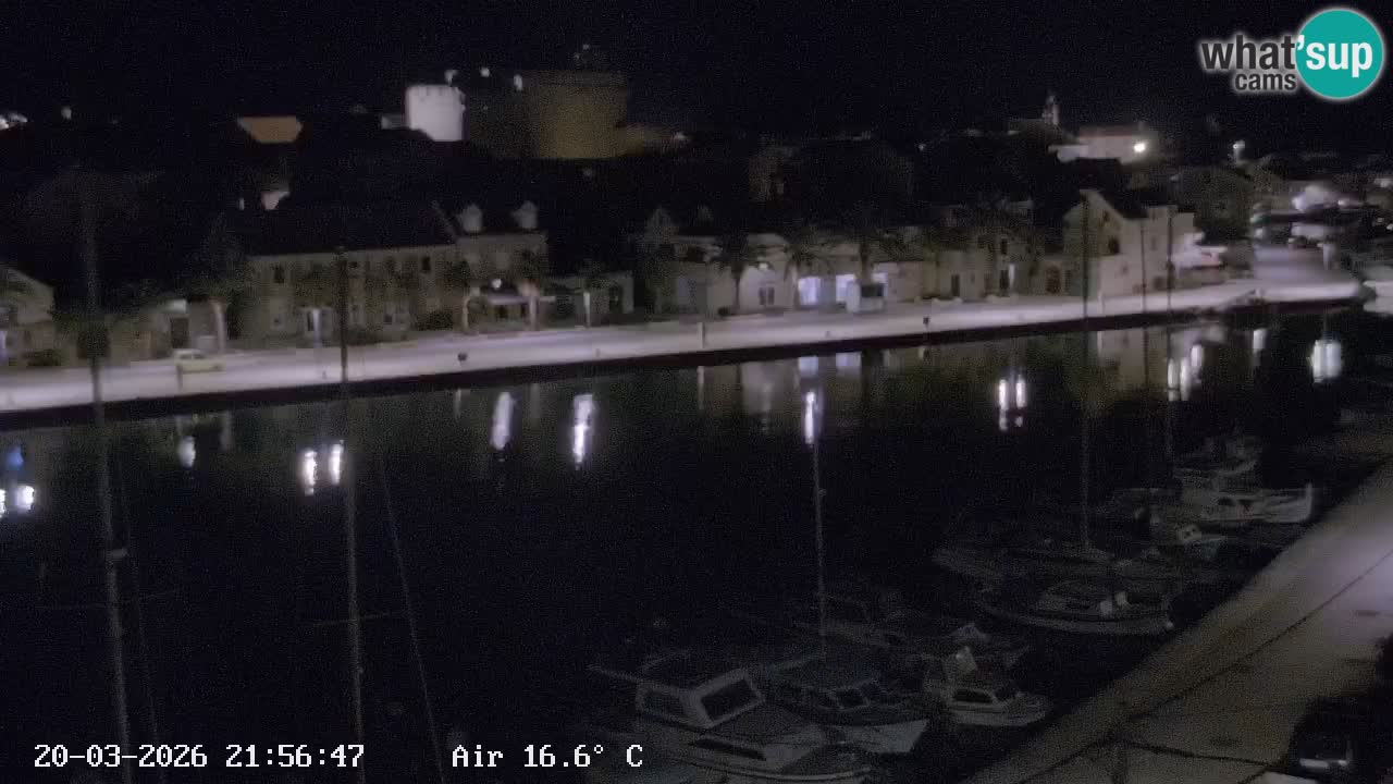 Webcam Vrboska marina | Hvar Insel | Dalmatien