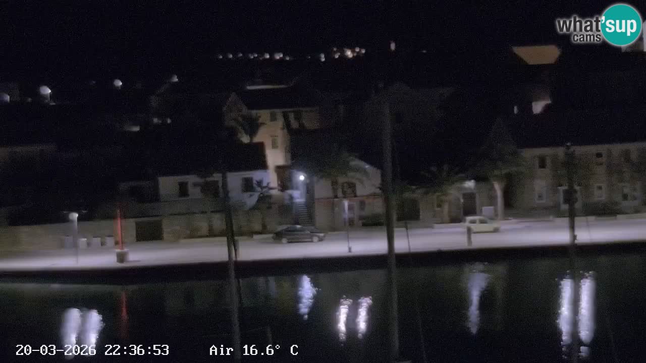 Livecam Hvar Vrboska marina | Île de Hvar | Dalmatia