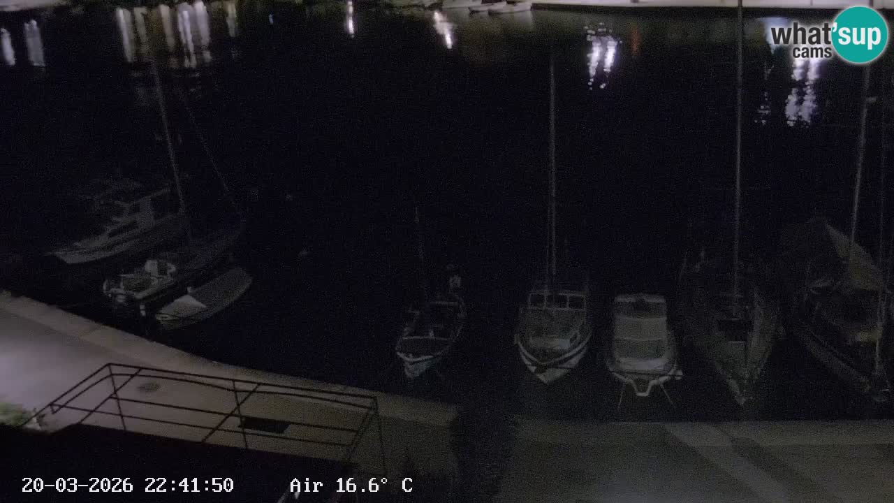 Webcam Hvar Vrboska marina | Dalmazia