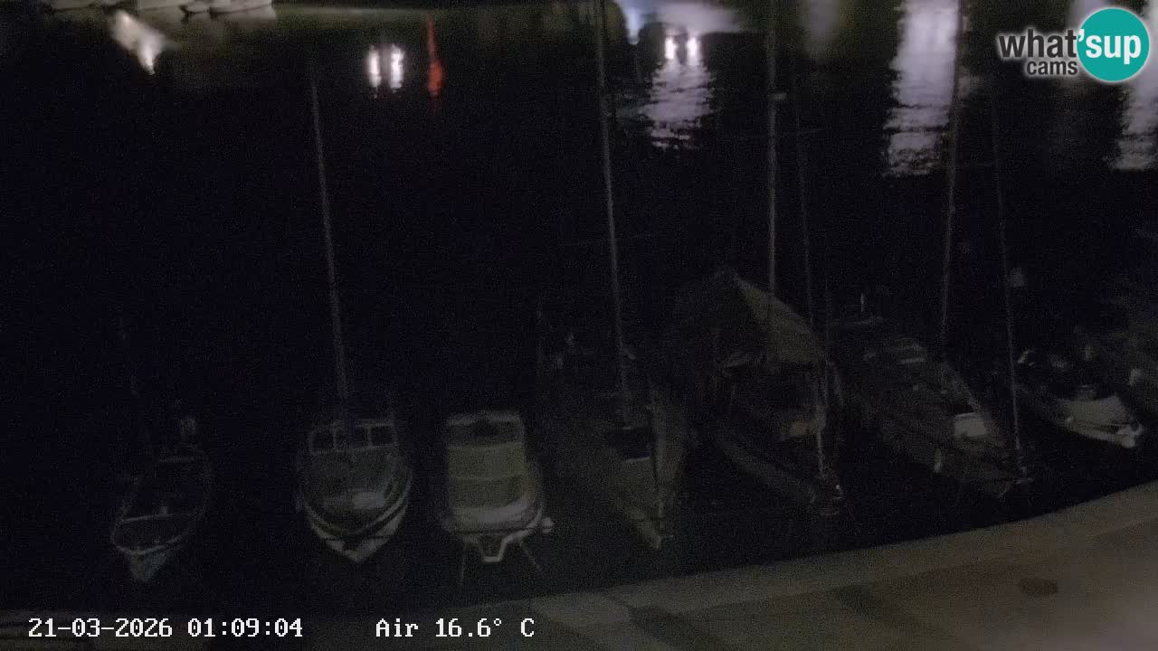 Livecam Vrboska marina | Hvar island | Dalmatia