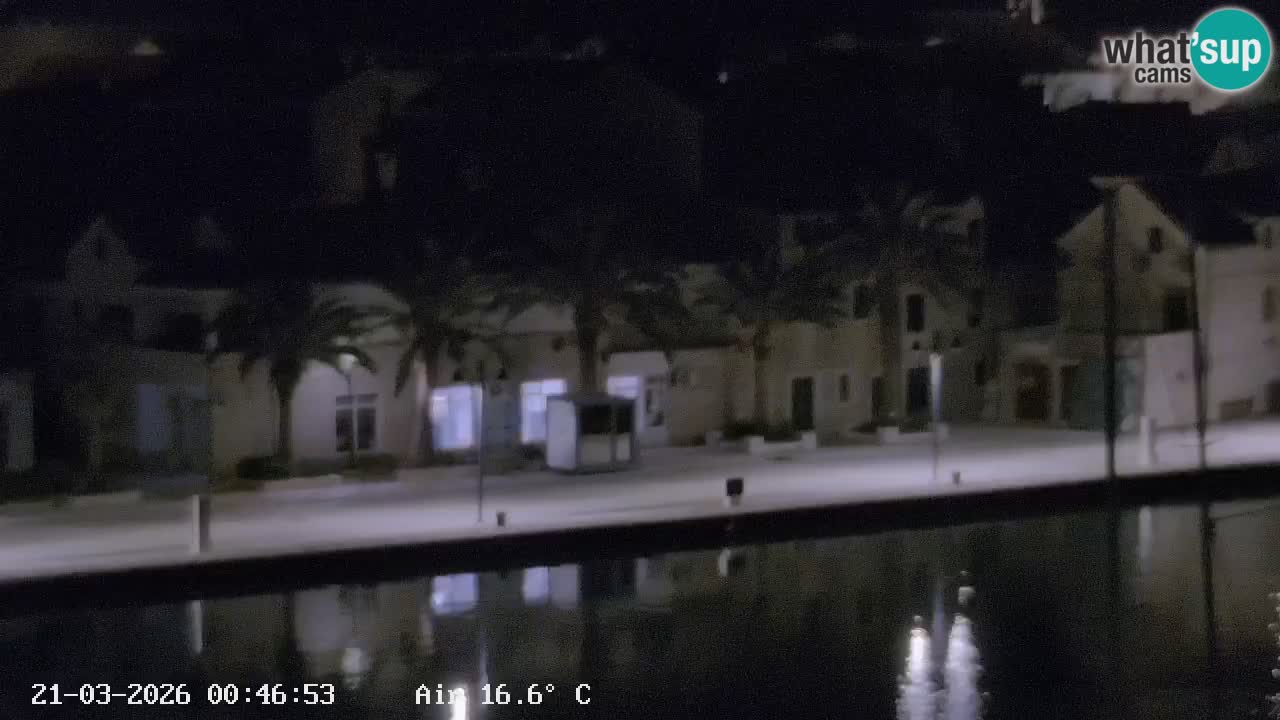 Webcam Hvar Vrboska marina | Dalmazia