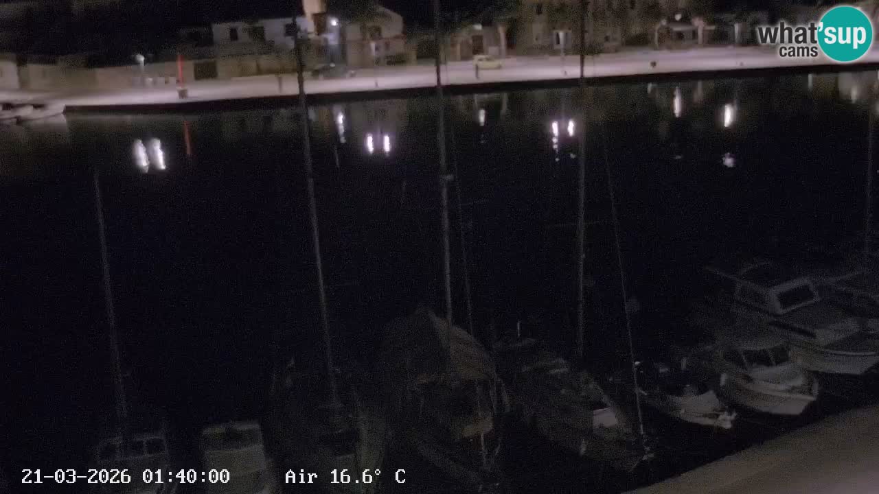 Web kamera Hvar Vrboska marina | otok Hvar | Dalmacija