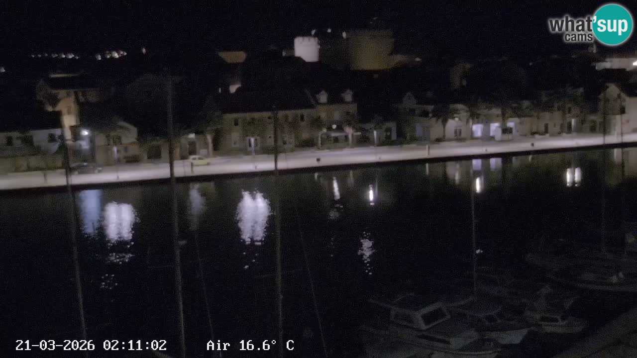 Webcam Vrboska marina | Hvar Insel | Dalmatien