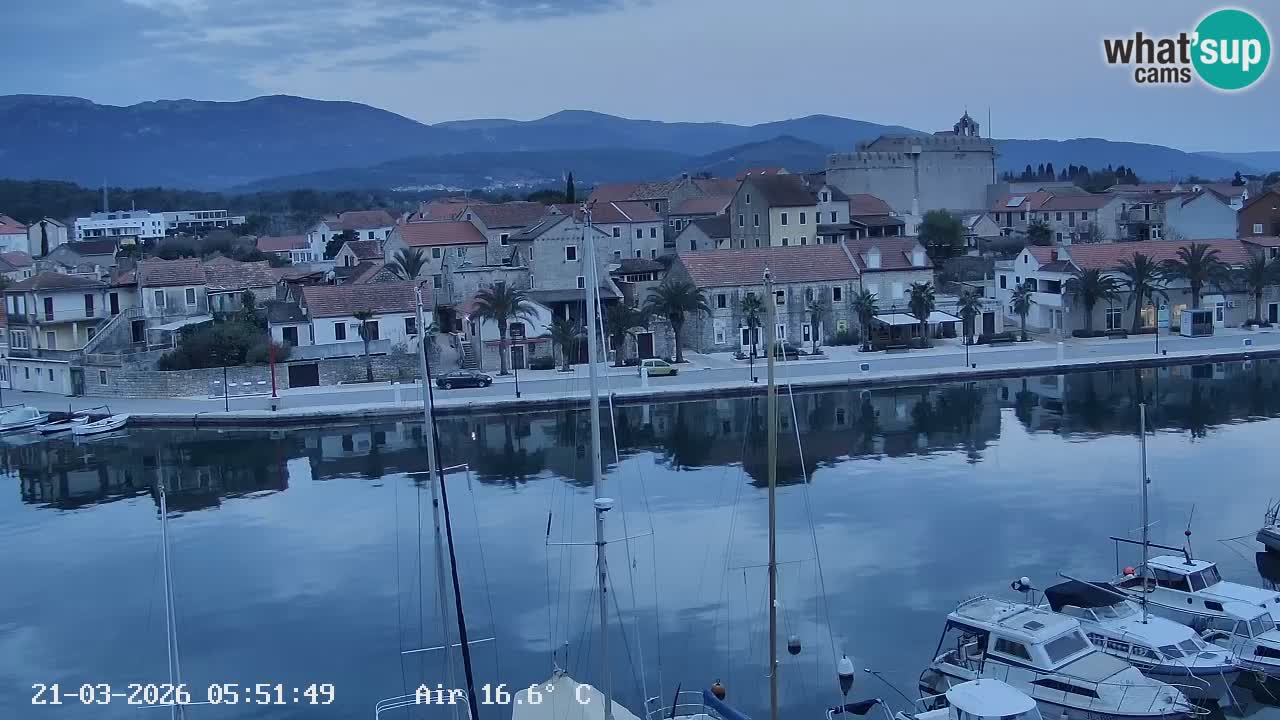 Web kamera Hvar Vrboska marina | otok Hvar | Dalmacija
