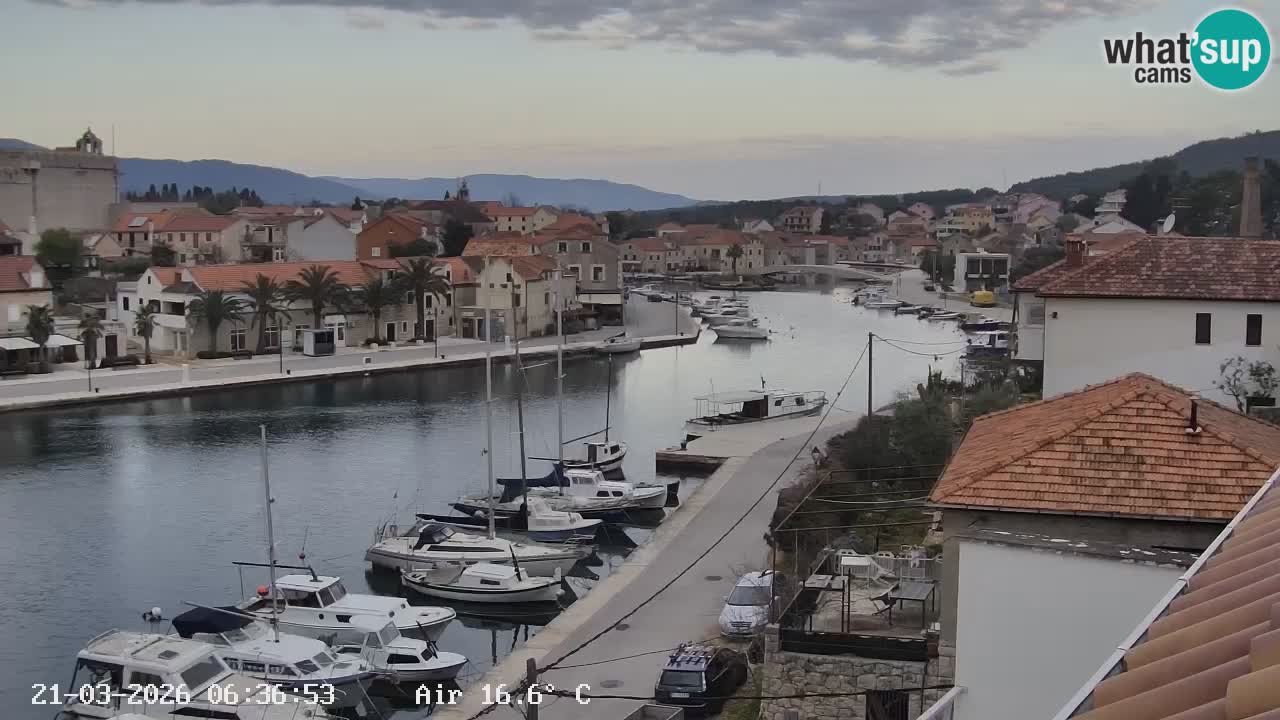Webcam Hvar Vrboska marina | Dalmazia