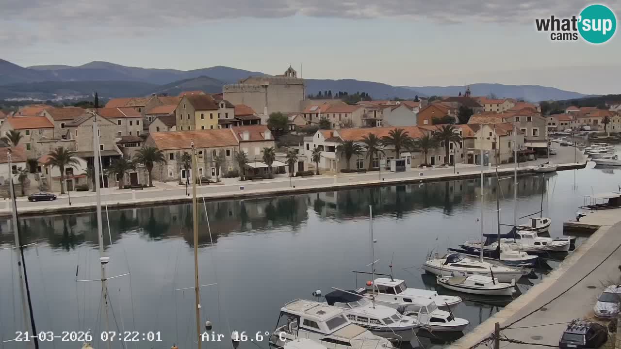Livecam Hvar Vrboska marina | Île de Hvar | Dalmatia