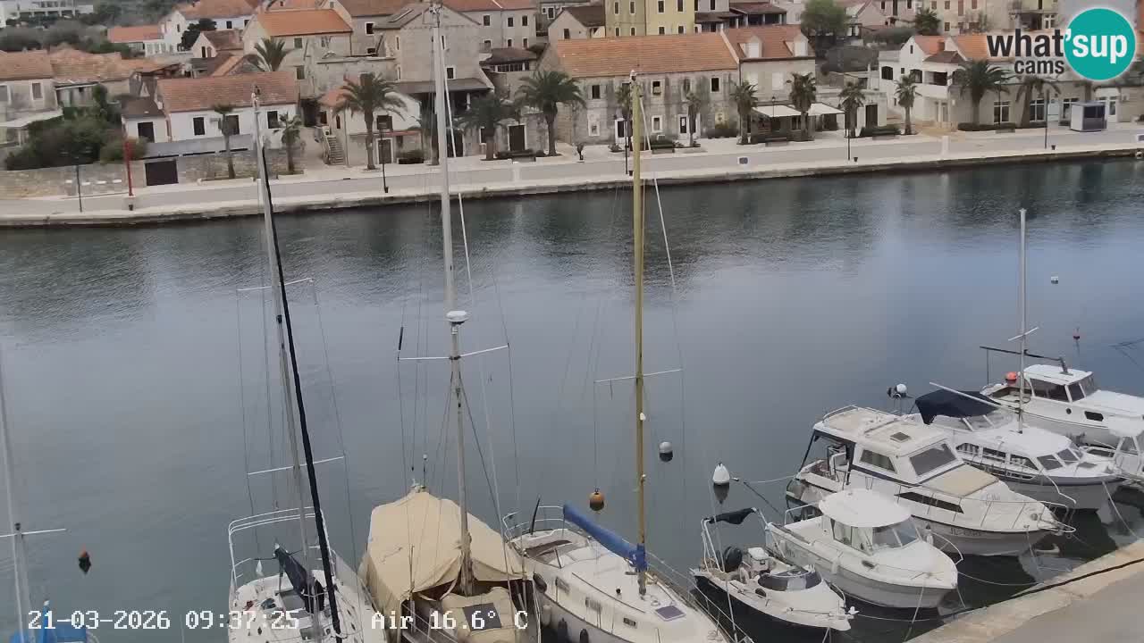 Livecam Vrboska marina | Hvar island | Dalmatia
