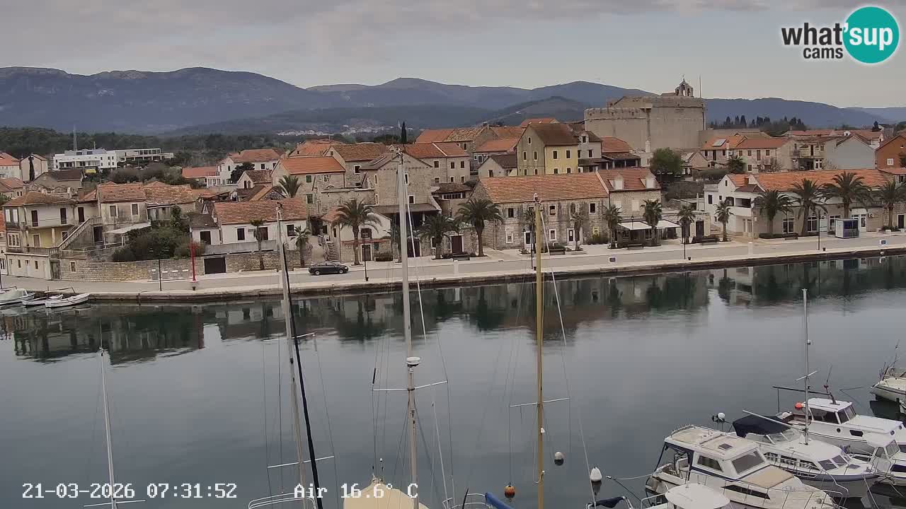 Web kamera Hvar Vrboska marina | otok Hvar | Dalmacija