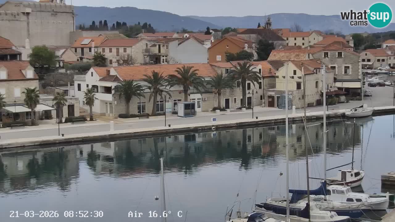 Webcam Hvar Vrboska marina | Dalmazia