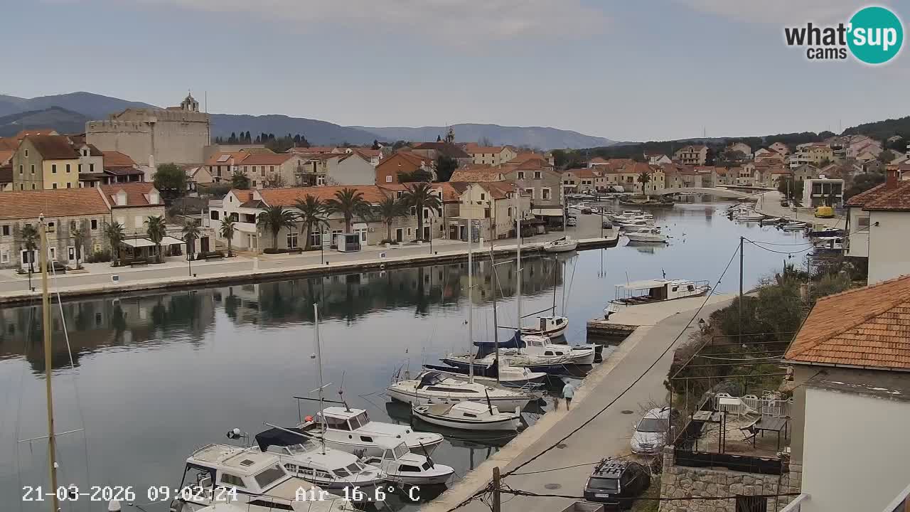 Livecam Hvar Vrboska marina | Île de Hvar | Dalmatia