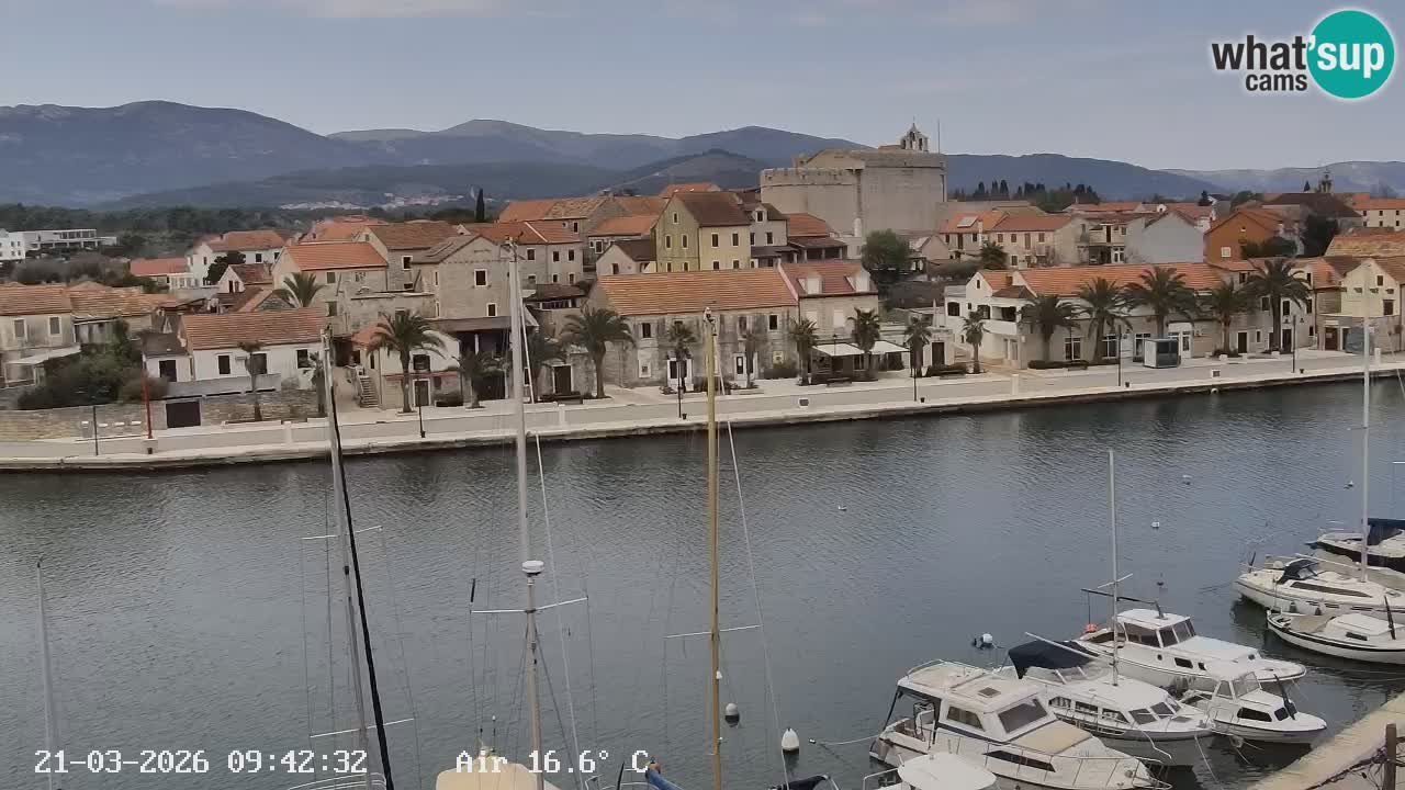 Webcam Hvar Vrboska marina | Dalmazia