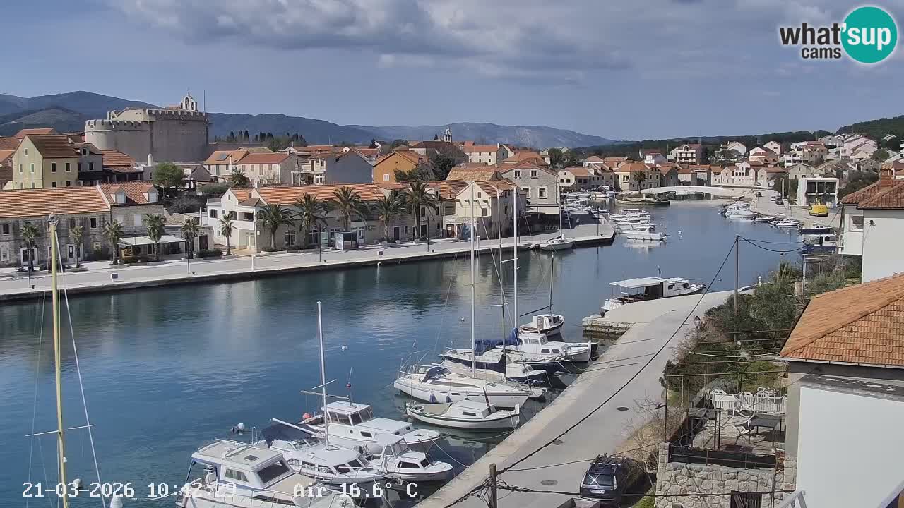 Webcam Hvar Vrboska marina | Dalmazia