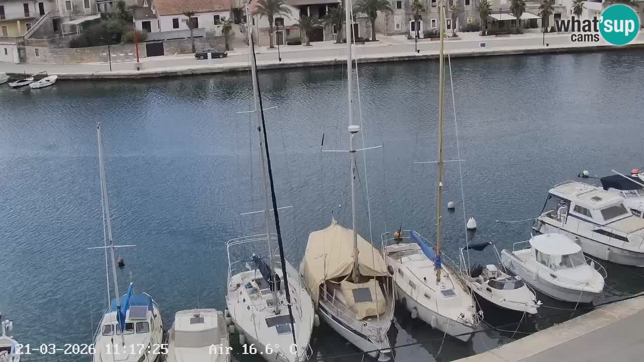 Web kamera Hvar Vrboska marina | otok Hvar | Dalmacija