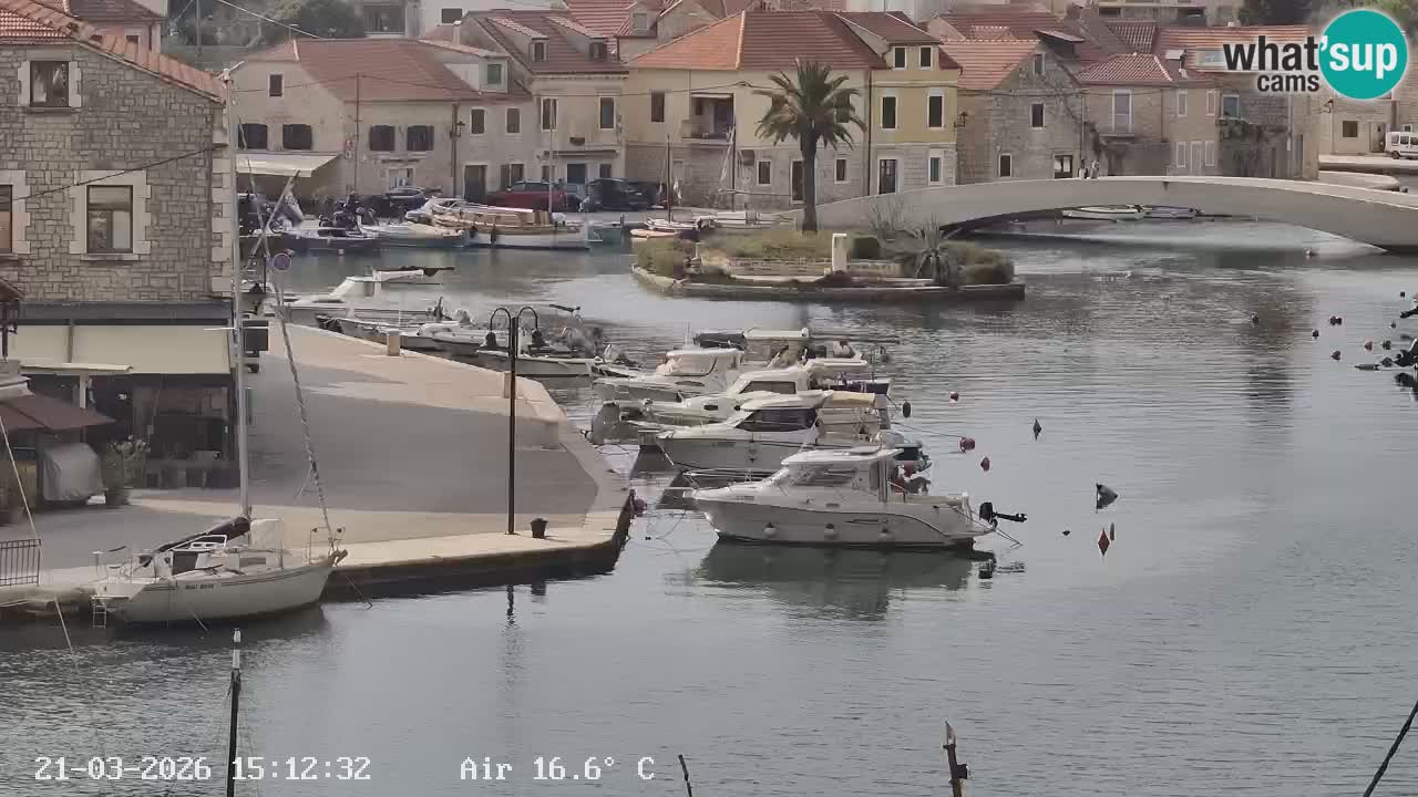 Livecam Vrboska marina | Hvar island | Dalmatia