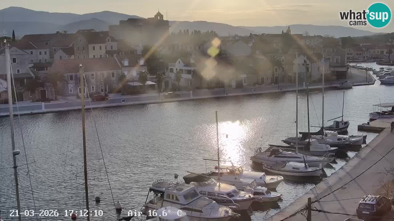 Web kamera Hvar Vrboska marina | otok Hvar | Dalmacija
