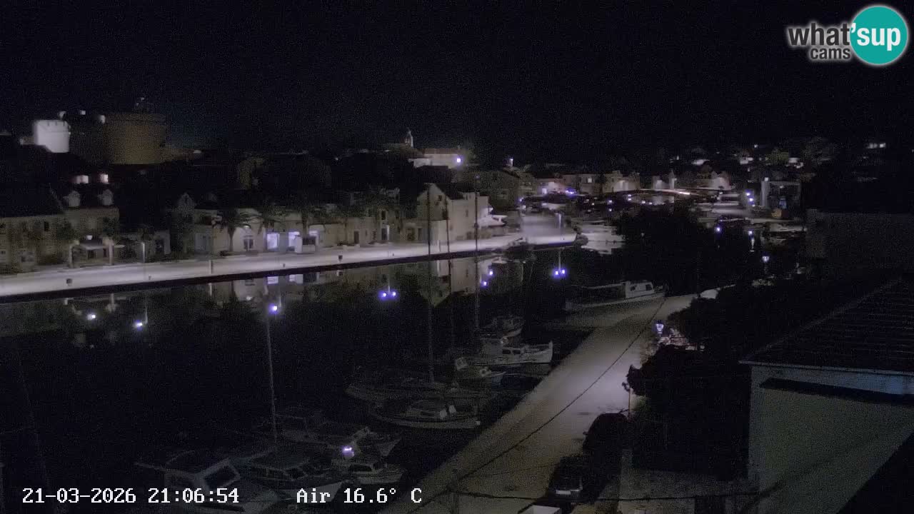 Livecam Hvar Vrboska marina | Île de Hvar | Dalmatia